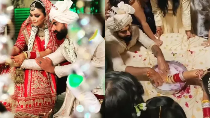 Tushar Kalia, Triveni Barman, Tushar Wedding Video, Ring Ceremony Video, Tushar Kalia Wedding, Triveni Barman Wedding