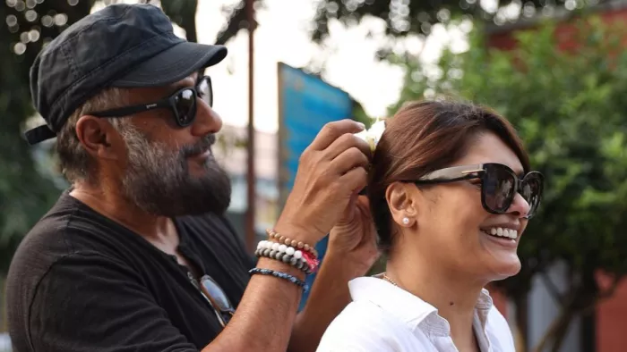 Photo Credit : Vivek Agnihotri Pallavi Joshi twitter