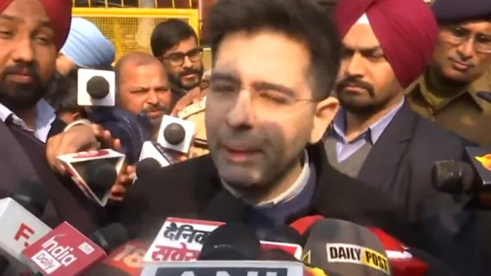 राघव चड्ढा ने भारतीय जनता पार्टी पर लगाए कई आरोप। एएनआई