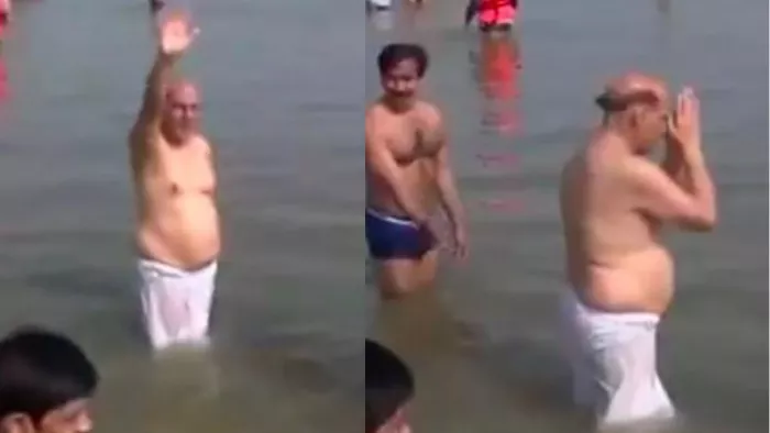 Maha Kumbh 2025: रक्षा मंत्री राजनाथ सिंह ने लगाई पुण्य की डुबकी. Jagran
