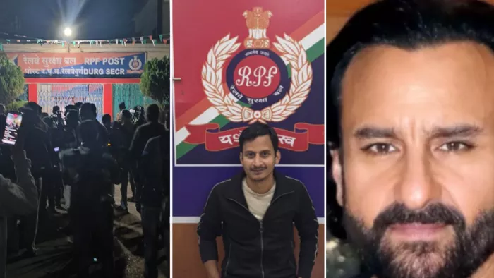 सैफ अली खान मामले में एक संदिग्ध हिरासत में।