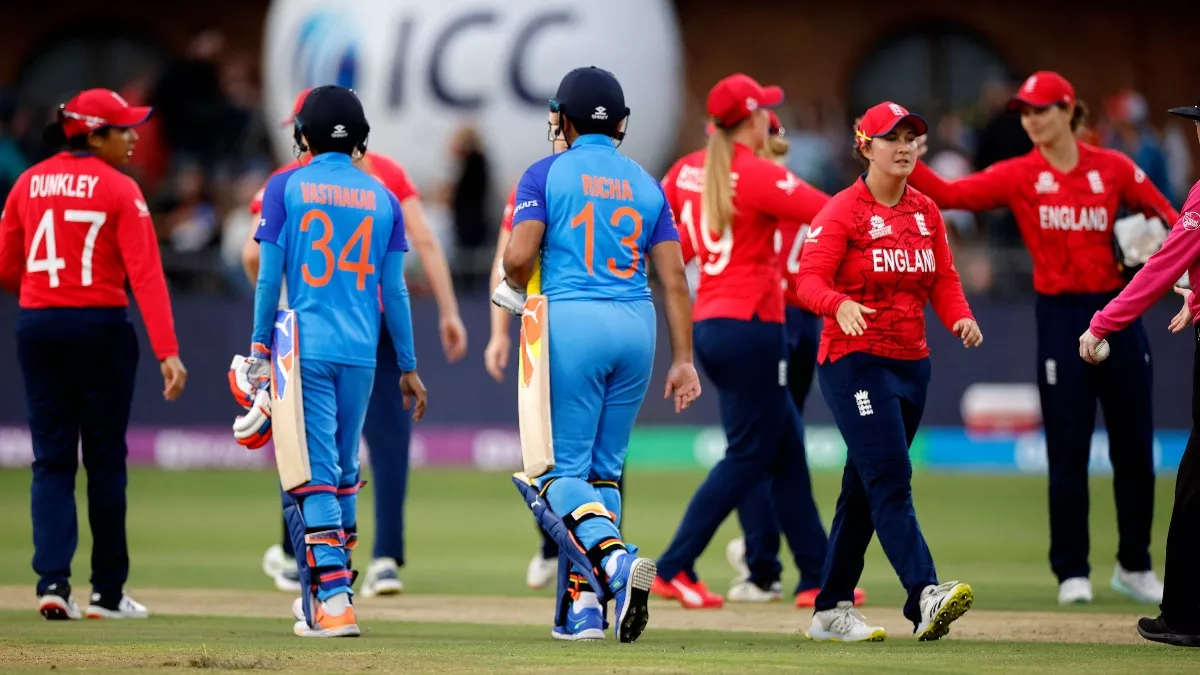 IND W vs ENG W Highlight : इंग्लैंड ने भारत को 11 रन से हराया, सेमीफाइनल का टिकट किया पक्का