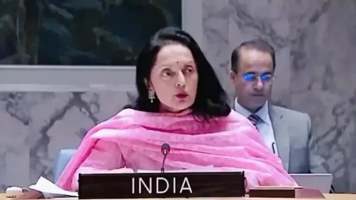 संयुक्त राष्ट्र के सामाजिक विकास आयोग की अध्यक्ष बनीं रुचिरा कंबोज। फाइल फोटो।