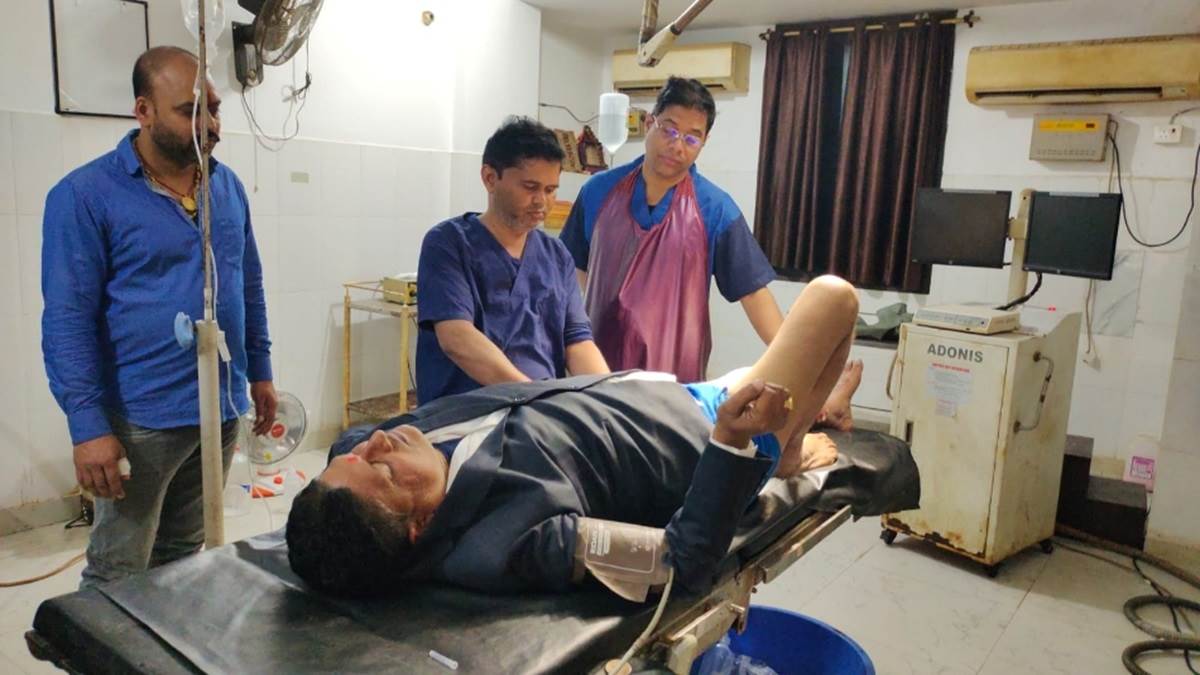 bhojpur news rapid firing during dance in bhojpur groom cousin shot chaos in the area