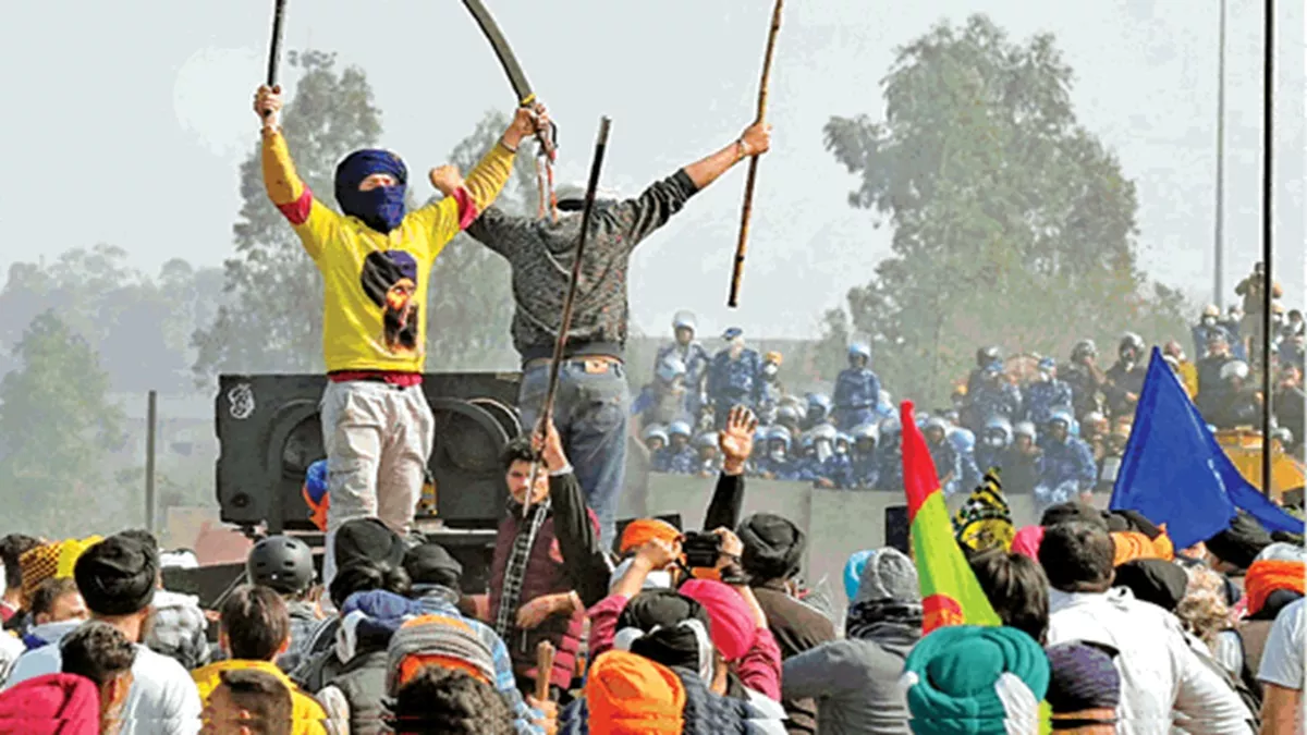 Haryana News: शंभू बॉर्डर पर किसानों की हर गतिविधि पर पुलिस की नजर, अंबाला के दीवार मॉडल देखने दिल्ली से पहुंची टीम - Farmers protest Police keep an eye on every activity