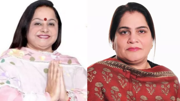 भाजपा की शैलजा सचदेवा और अमीषा चावला के बीच चुनावी जंग