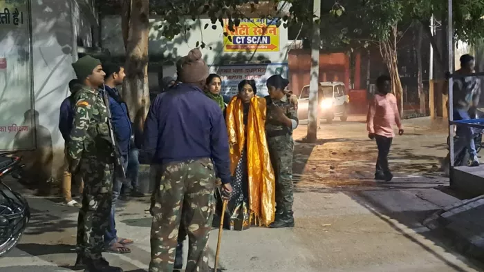 जमुई हिंसा मामले में खुशबू पांडेय गिरफ्तार (जागरण)