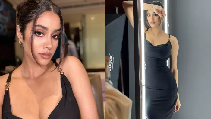 Janhvi Kapoor Kim Kardashian Look: जाह्नवी कपूर फिल्म एक्ट्रेस है।