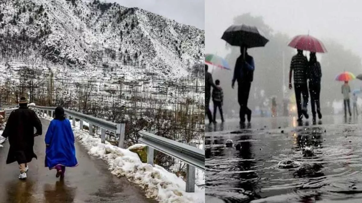 घाटी में अगले 24 घंटे में बदलेगा मौसम, भारी बर्फबारी और बारिश की चेतावनी