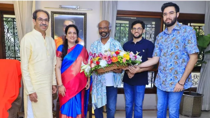 Rajinikanth Meets Uddhav Thackeray: रजनीकांत फिल्म अभिनेता है।