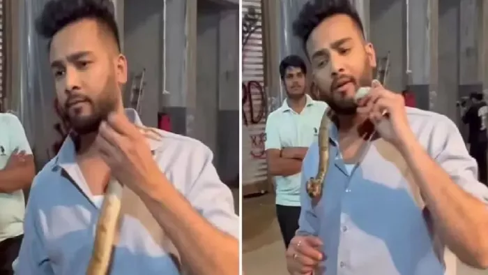 तनाव में बीता एल्विश यादव का पहला दिन