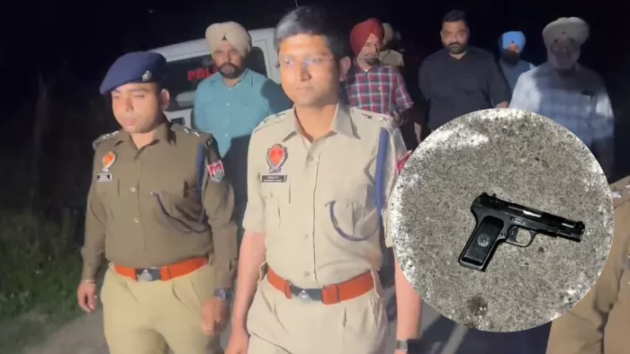 तरनतारन में पुलिस और आतंकी लखबीर के गुर्गों के बीच मुठभेड़ (जागरण संवाददाता)