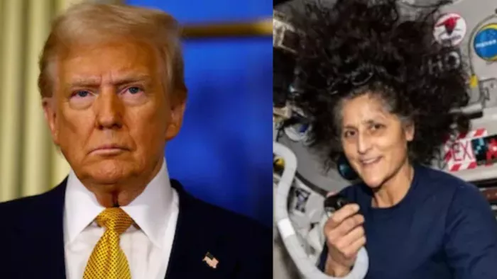 अंतरिक्ष में Sunita Williams के बालों को लेकर ट्रंप का कमेंट (फाइल फोटो)