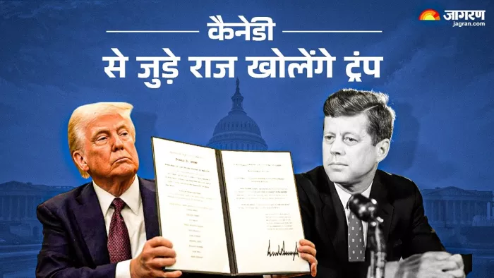 John F Kennedy assassination जॉन कैनेडी की हत्या की फाइलें हुईं सार्वजनिक। (फोटो- जागरण ग्राफिक्स)