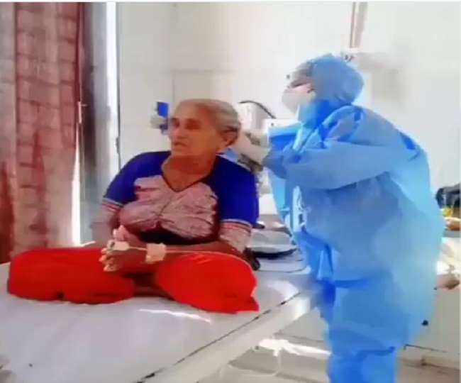 इस वीडियो को सेवा अधिकारी ने शेयर किया है