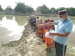 अनिल सिंह की जागरूकता और सेवा के संकल्प ने रंग लाना शुरू कर दिया है।