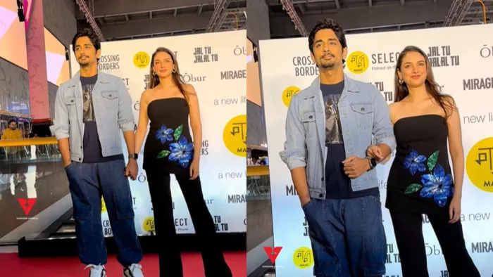 Aditi Rao Hydari and Sidharth (Photo Instagram)