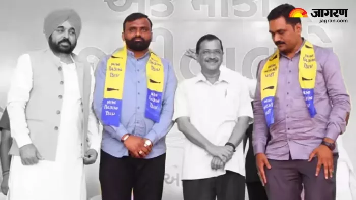 अल्पेश कथीरिया ने AAP को कहा अलविदा (फोटो: जागरण)