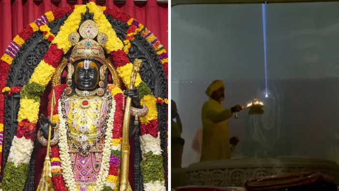 17 अप्रैल को हुआ था रामलला का सूर्य तिलक।