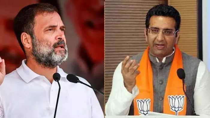 भाजपा प्रवक्ता ने कहा, क्या इस परिवार ने कसम खाई है कि वे जहां भी जाएंगे जमीन हड़पेंगे (फाइल फोटो)