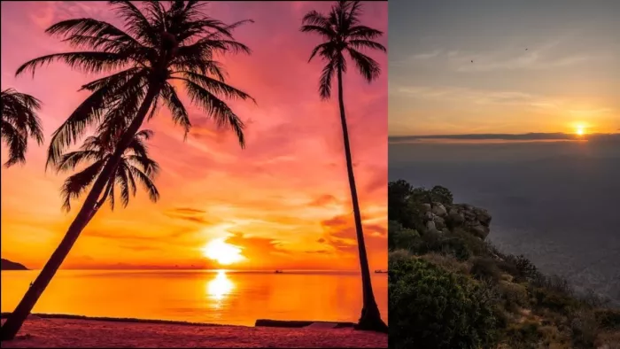 इन शहरों में दिखता है सनसेट का खूबसूरत नजारा। (Image Credit- Freepik)