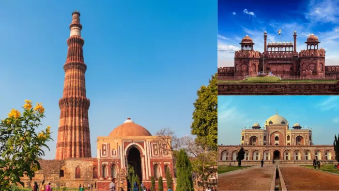 दिल्ली की इन इमारतों को विश्व धरोहर लिस्ट में शामिल किया गया है। (Image Credit- Freepik/instagram)