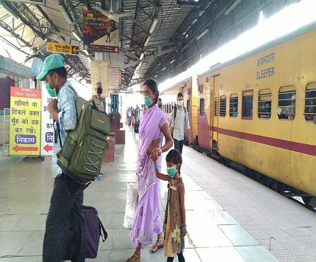 Shramik Special: तेलंगाना से प्रवासियों की घर वापसी जारी, 1496 को लेकर फिर आई श्रमिक स्पेशल ट्रेन