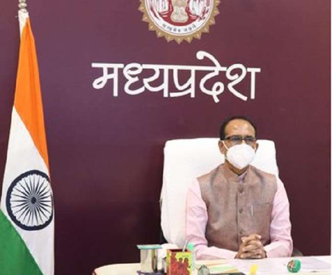 कोरोना पर पीएम मोदी की बैठक में सीएम शिवराज सिमह भी शामिल हुए।
