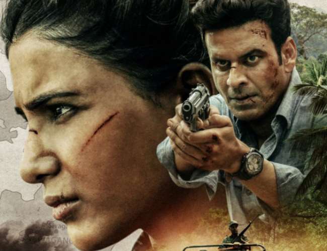 Samantha Akkineni and Manoj Bajpayee on TFM2 Poster. Photo- Twitter