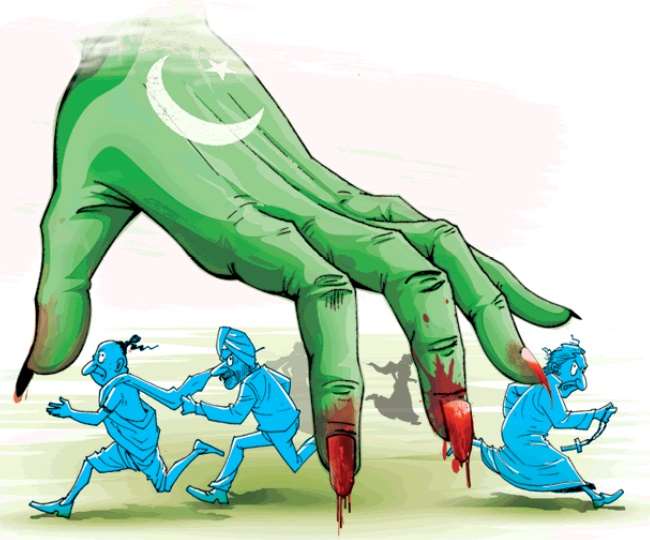 पाकिस्‍तान में अल्‍पसंख्‍यकों पर हमले बढ़े हैं।
