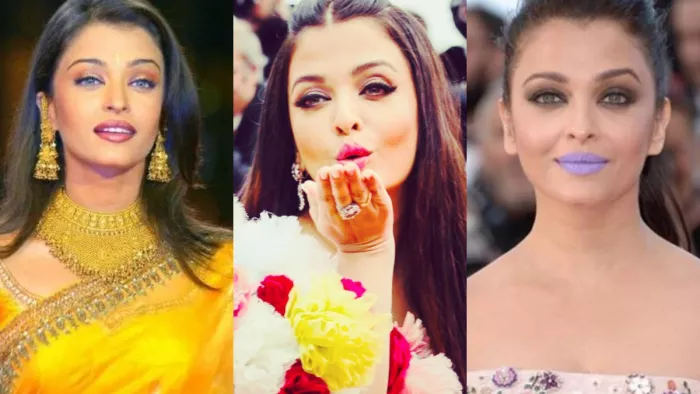 Cannes Film Festival 2023 Aishwarya Rai Bachchan 21 Year see saree and gown looks. Photo Credit/Instagram/Twitter/Imdb