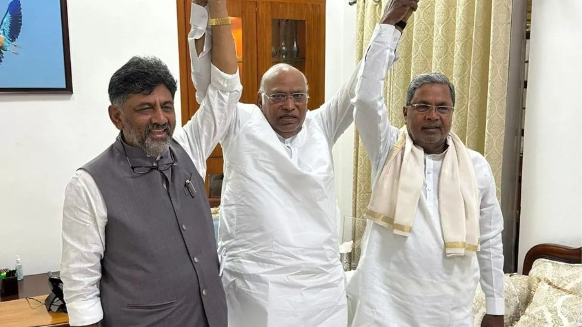 Karnataka: आखिरकार 100 घंटे में कर्नाटक का नाटक खत्म, सिद्धारमैया दूसरी बार बनेंगे CM, डीके होंगे डिप्टी सीएम