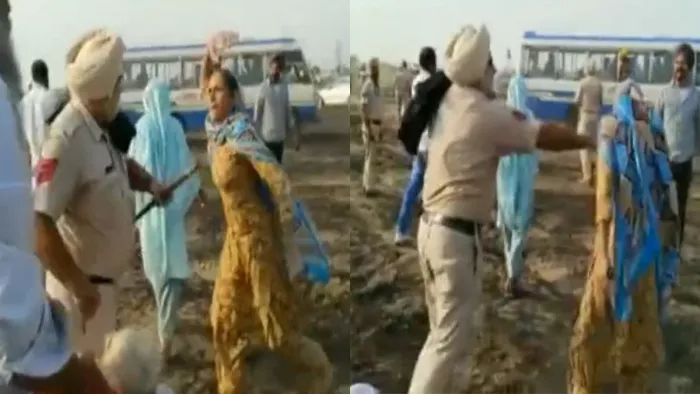 Punjab Viral Video: गुरदासपुर के बटाला में बुजुर्ग महिला को पुलिसकर्मी ने मारा थप्पड़, वीडियो हुआ वायरल