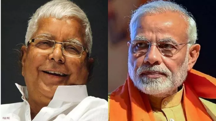 पीएम मोदी के भैंस वाले बयान पर लालू यादव ने ली चुटकी। (फाइल फोटो)