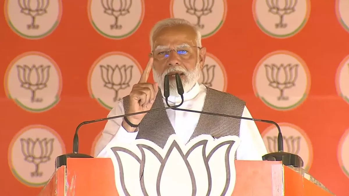 जमात, परमाणु बम, पांच साल में 5 पीएम... प्रधानमंत्री मोदी ने कांग्रेस और इंडी गठबंधन पर साधा निशाना - PM Modi in sonipat address rally attack on congress and INDIA block opposition