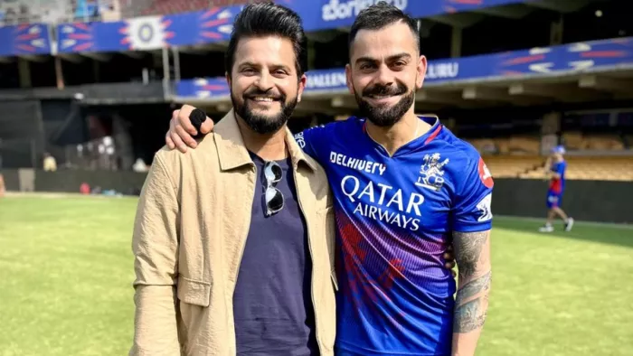 विराट कोहली ने रैना की मदद को किया याद। फोटो- रैना सोशल मीडिया