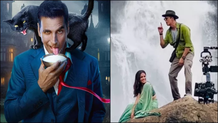 भूत बंगला के सेट से अक्षय कुमार का वीडियो जारी। फोटो क्रेडिट- इंस्टाग्राम
