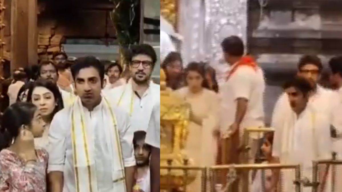 gautam gambhir visits venkateshwar temple offered prayers with family ahead of ind vs eng test series