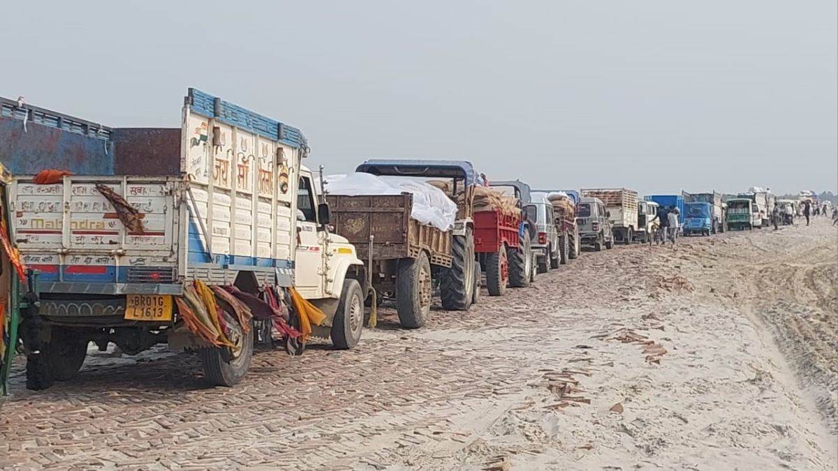 pipa bridge jam traffic woes plague raghopur bidupur commute