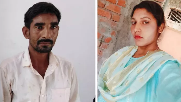 दो पत्नियों को छोड़कर तीसरी शादी रचाकर शादी के 6 दिन बाद हत्या करने वाला पति जेल भेजा गया। जागरण