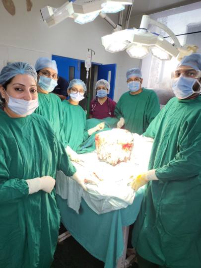 cmc hospital ludhiana tumor removed from patients leg