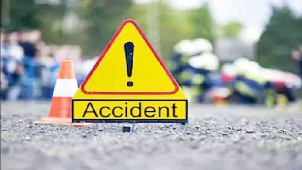 mother and son killed and husband injured in car accident after collision with road roller in farrukhabad