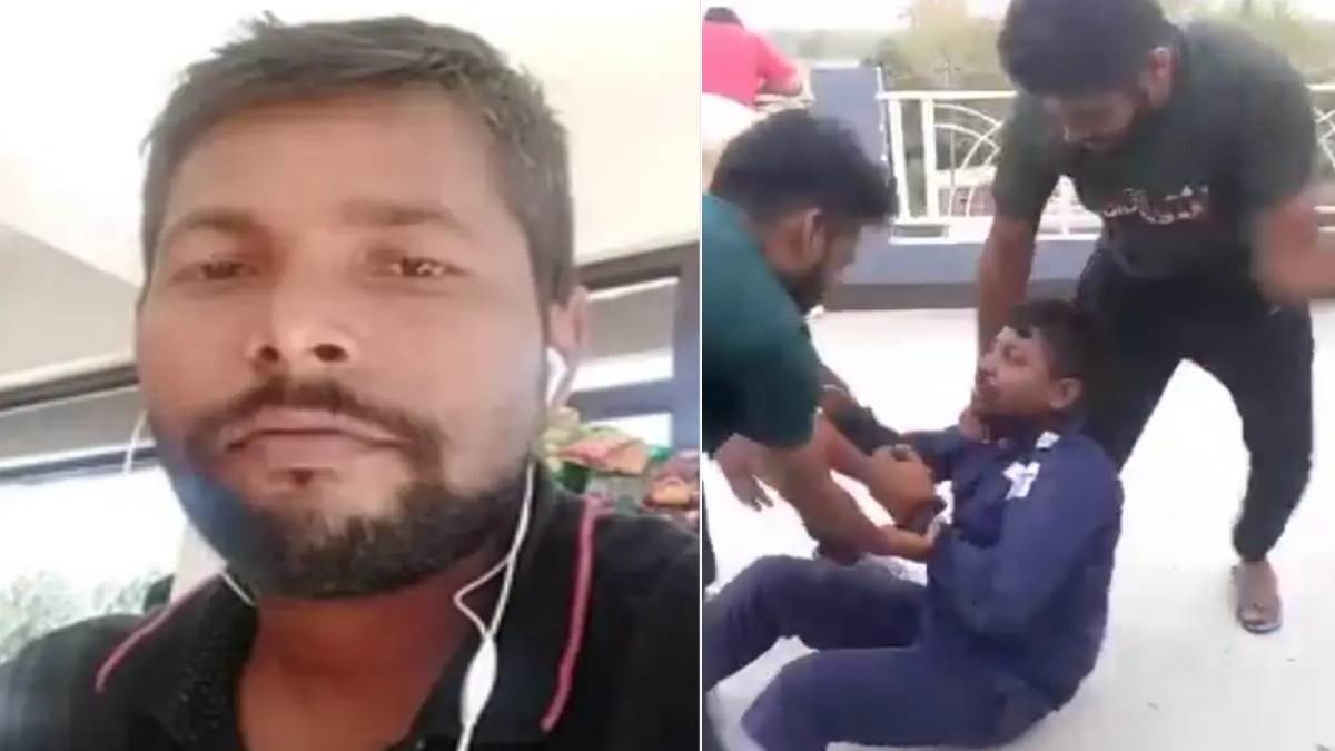 in bhojpur a ups youth was thrashed on allegation of theft then made to sit in a train in an injured state death in gonda