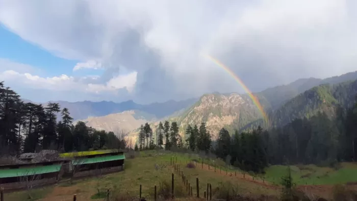 Uttarakhand Tourist Place: चकराता के ठंडे मौसम और प्राकृतिक नजारे का आनंद लेने के लिए पर्यटक पहुंच रहे हैं।