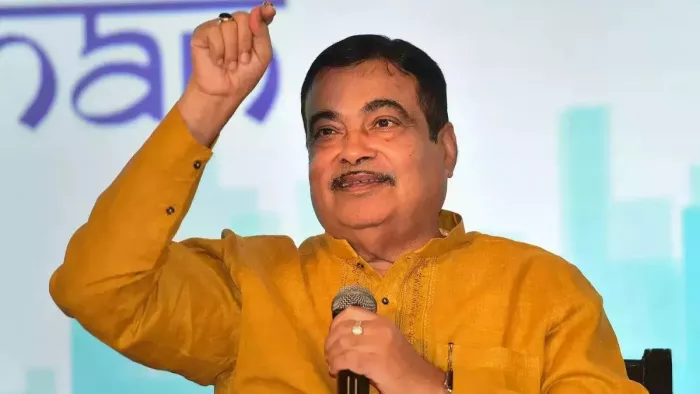केंद्रीय मंत्री और भाजपा के दिग्गज नेता नितिन गडकरी की फाइल फोटो।