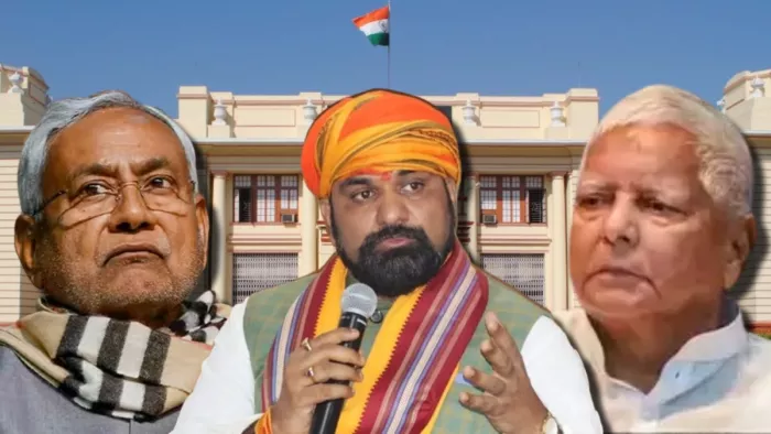 बिहार विधानसभा में बदल गया सीटों का 'नंबर गेम', क्या खतरे में है नीतीश सरकार? (फोटो- जागरण)