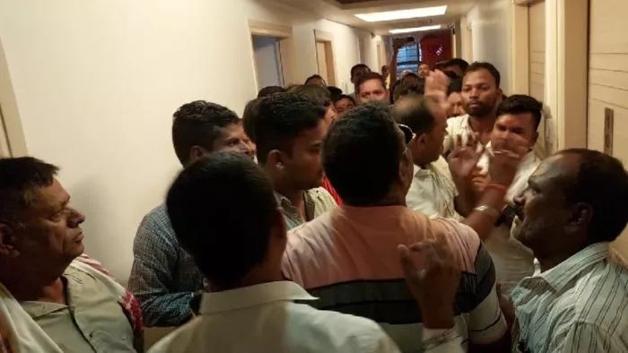 गोड्डा लोकसभा में भाजपा की जीत पर बुलाई गई थी बैठक