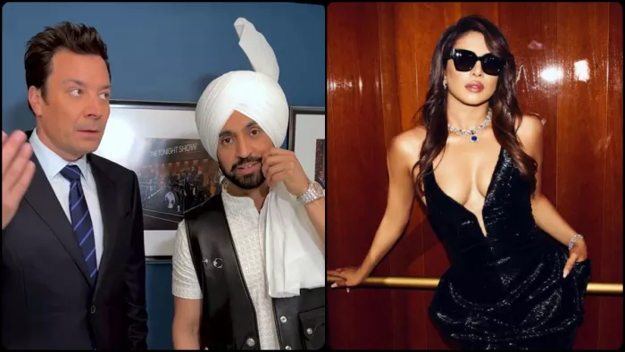 जिमी फॉलन को पंजाबी सिखाते दिखे दिलजीत दोसांझ। फोटो क्रेडिट- इंस्टाग्राम