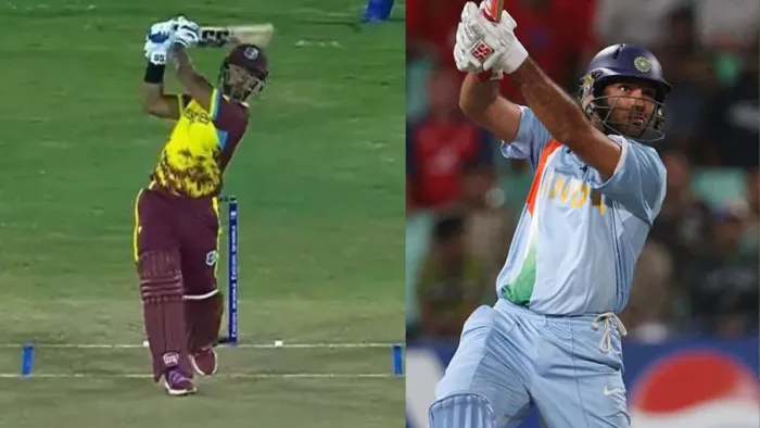 Nicholas Pooran ने एक ओवर में कूट डाले 36 रन
