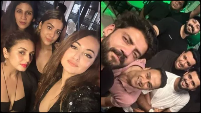 सोनाक्षी सिन्हा और जहीर इकबाल ने शादी से पहले की पार्टी। फोटो क्रेडिट- इंस्टाग्राम